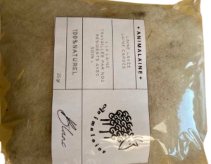 Sac De Laine Blanc Anti-pression
